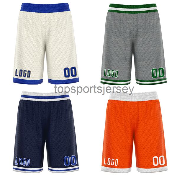 

2022 2022 basketball soccer shorts outfit customized baseball short breathable mesh sublimation team name number tracksuit plus size, Black