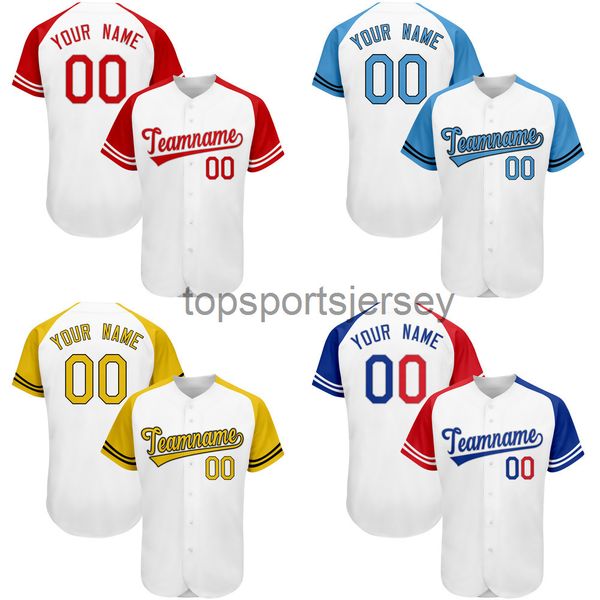 

2022 custom baseball jersey stitch your name and number sportswear for player breathable softball shirts for men/lady/kids any color, Black