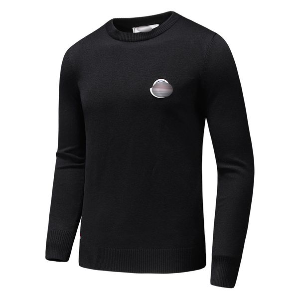 

winter fashion classic designer sweaters mens for women quality casual all-match round neck long sportswear letter famous sweater jumper -3, White;black