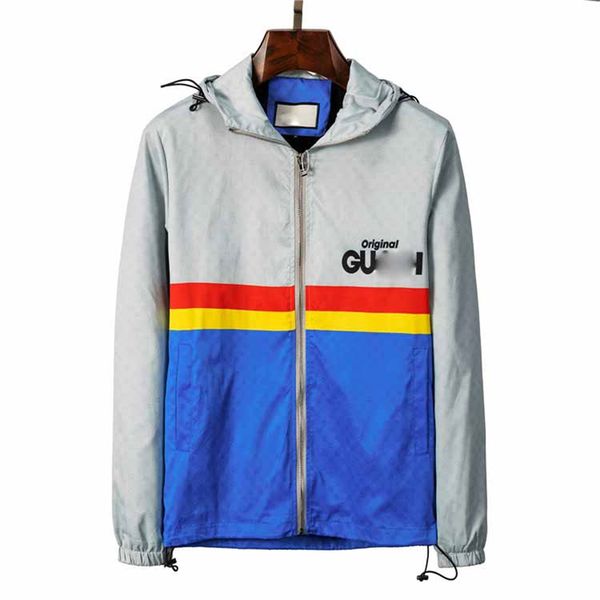 

fashion designer mens jacket goo d spring autumn outwear windbreaker zipper clothes jackets coat outside can sport size m-3xl q010, Black;brown