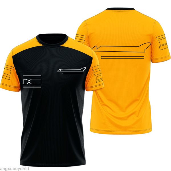 

2022 formula one t shirt racing cycling r mclaren extreme sports spring summer men's and women's fashion streetwear, White;black