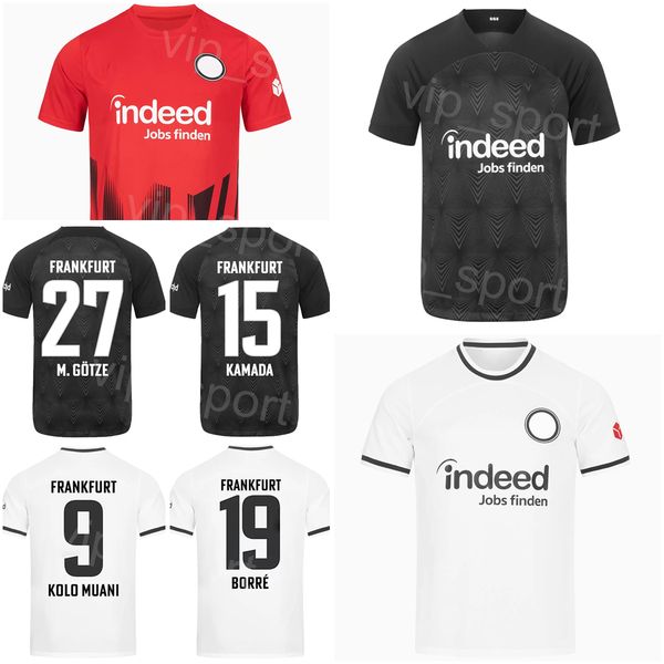 

2022 2023 eintracht frankfurt soccer jerseys 15 kamada 9 kolo muani 2 ndicka 8 sow 1 trapp 35 tuta 27 gotze 36 knauff 25 lenz 6 jakic lindst, Black;yellow