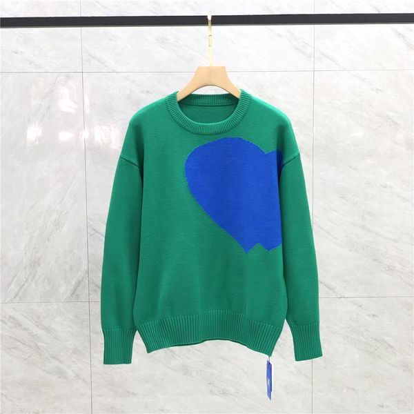 

women's sweaters designer classic men women clothing chest love letter pattern print casual autumn winter hoodie pullover crew neck, White;black