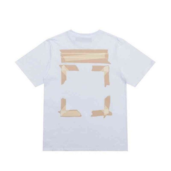 

brand fashion offs designer mens t shirts tees luxury t-shirt religious oil painting arrow clothing loose cotton women, White;black