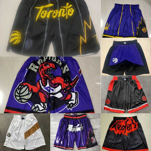 

toronto''raptors''men throwback basketball shorts pocket, Black