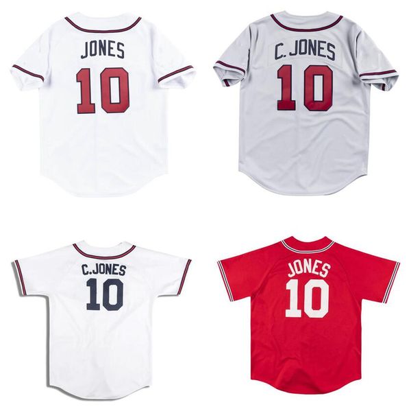 

stitched chipper jones jersey 1995 mitchell & ness 30th anniversary and world patch men women youth s-6xl retro baseball jerseys, Blue;black