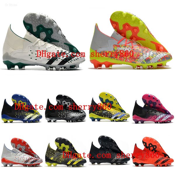 

soccer shoes football boots predator freak.1 ag mens cleats crampons de size 36-45