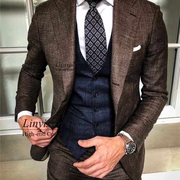 

men's suits blazers business suits for men tuxedo 3piece slim fit terno masculino man groomsmen blazers plus size prom party bridegroom, White;black