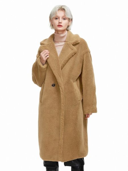 

women's down & parkas ziai drop shoulder slant pocket teddy coat w8ya#, Black