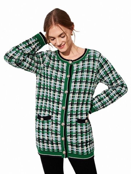 

women's sweaters wool mix button through cardigan r6as#, White;black
