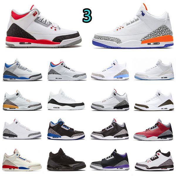 

jumpman 3 basketball shoes air shady 3s fire red racer blue unc true blue black cat mocha laser orange pure white cement seoul infrared 23 k