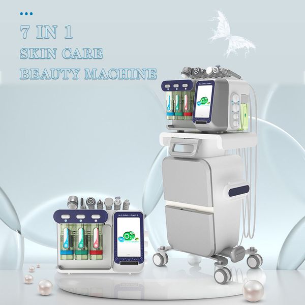 

hydrsa facial machine rf skin rejuvenaiton microdermabrasion hydro dermabrasion bio-lifting wrinkle removal hydrafacissal big discount