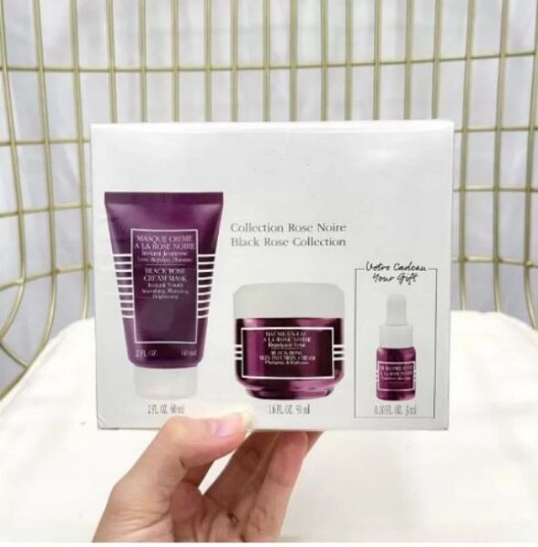 

selling black rose collection set cream primer 50ml mask 60ml face oil 3ml