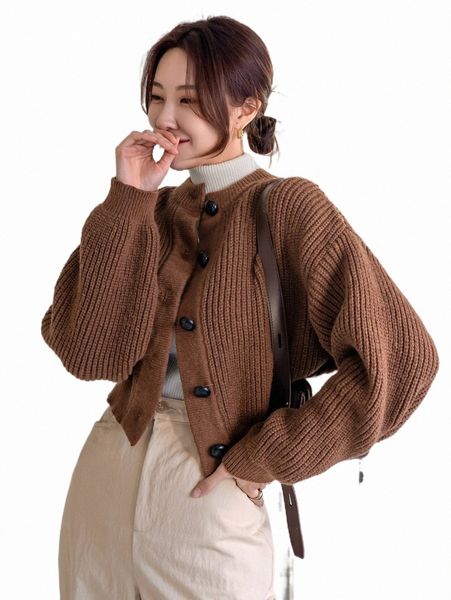 

women's sweaters dazy ribbed knit drop shoulder cardigan 14u6#, White;black