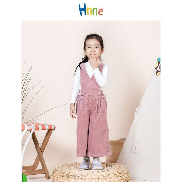 

overalls hnne autumn corduroy dungarees girls jumpsuit overalls warm 100% cotton rompers kids children pants 220909, Blue
