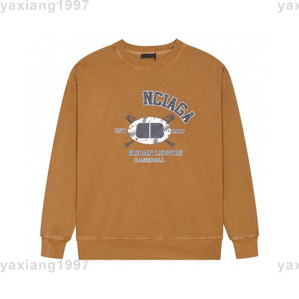 

2022ss spring and summer new sweatshirts shirt high grade cotton printing short pants sleeve round neck panel t-shirt size s-m-l-xl--xxxl, Black;brown