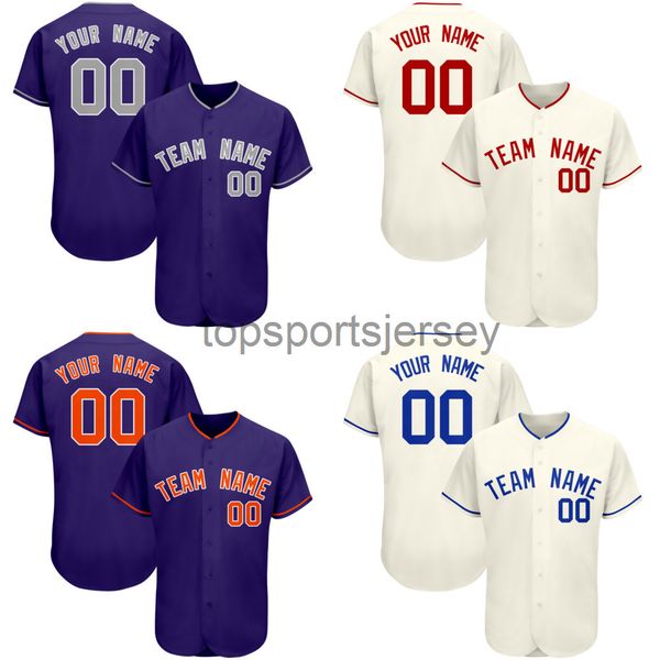 

2022 custom baseball jersey full sublimated your name/team/number any color soft breathable washable streetwear for men/women/kids, Black