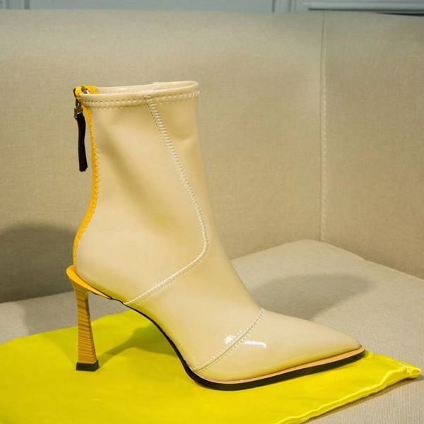 

high heel boots booties boots winter boots new suede black leather women fashion