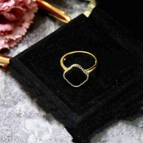 

designer ring women clover rings wedding ring couple gift woman engagement party loves fashion luxury van262c, Silver