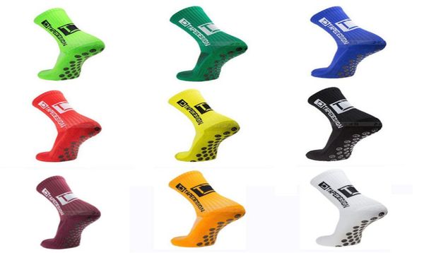 

sports socks tapedesign men football sock silica gel non slip towel bottom, Black