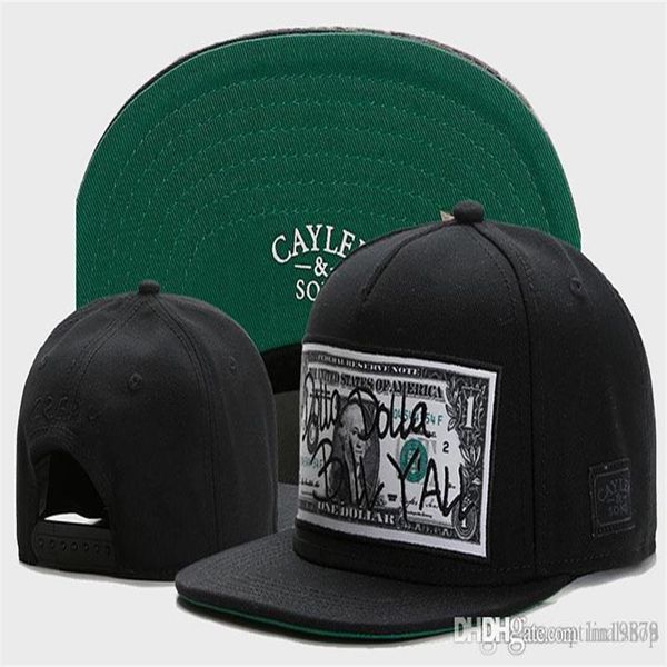 

cayler & sons dolla bill yan baseball caps casquettes chapeu snap back hip hop gorras bones men gorras snapback hats302z, Blue;gray