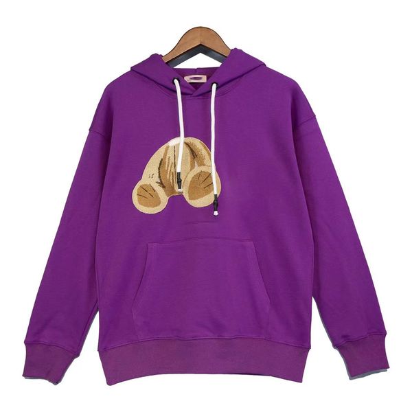 

new sale fashion hoodie broken bear sweatshirt teddy bear trendy terry explosion sweater style men and women euro size s-xl 58022, Black