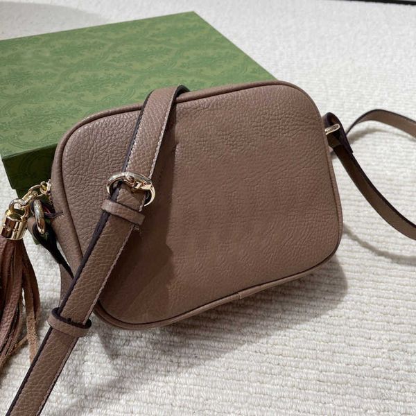 

fashion tassel flap camera bag quality genuine leather crossbody handbags women zipper wallet retro shoulder back package 2022 quality