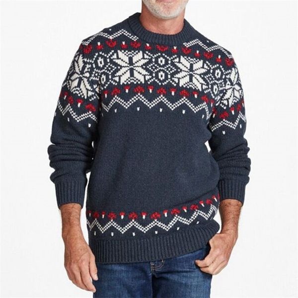 

men s sweaters men sweater casual patchwork contrast color knitting jumpers mens fashion o neck long sleeve clothing autumn winter 220908, White;black