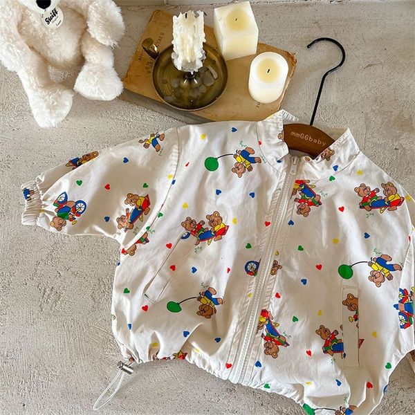 

jackets milancel autumn kidsjacket cute bear boys hoodie coat kids outerwear 220909, Blue;gray