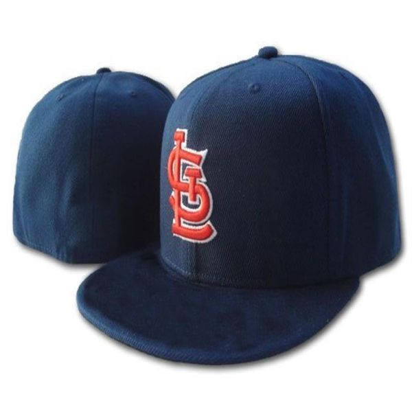 

10 styles stl letter baseball caps for men women fashion sports hip hop gorras bone fitted hats237h, Blue;gray