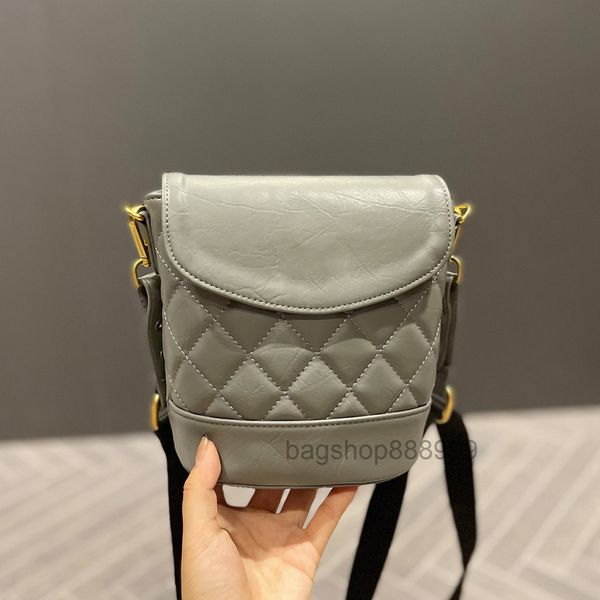 

classic mini bucket bags handbags quilted flap crossbody cowhide trendy genuine leather bag diamond lattice cosmetic case design