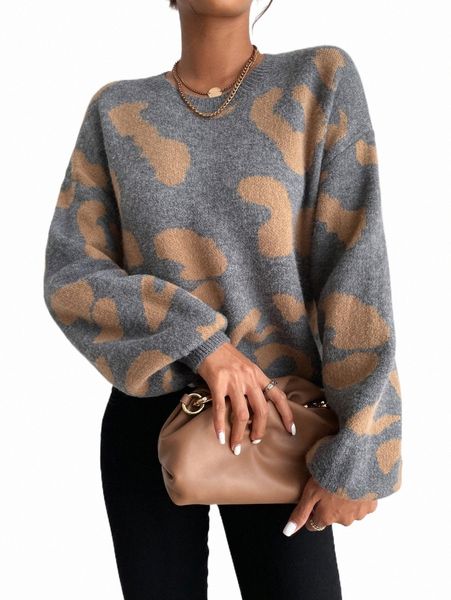 

women's sweaters drop shoulder fluffy knit sweater d3zz#, White;black
