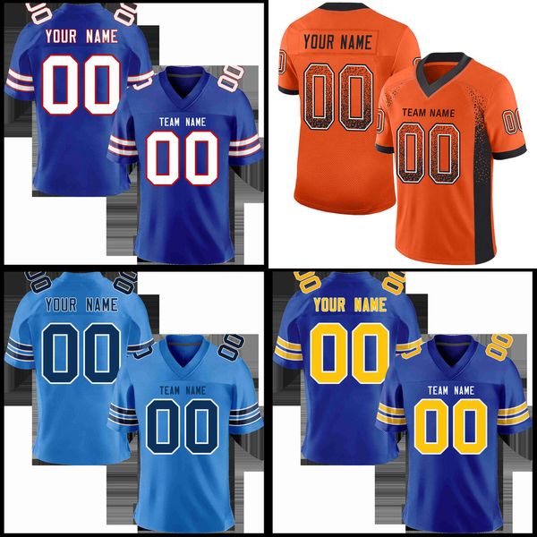 

2022 fshion custom american football jersey full sublimation team name/number breathable soft cool sportswear for male/lady/youth amy colour, Black