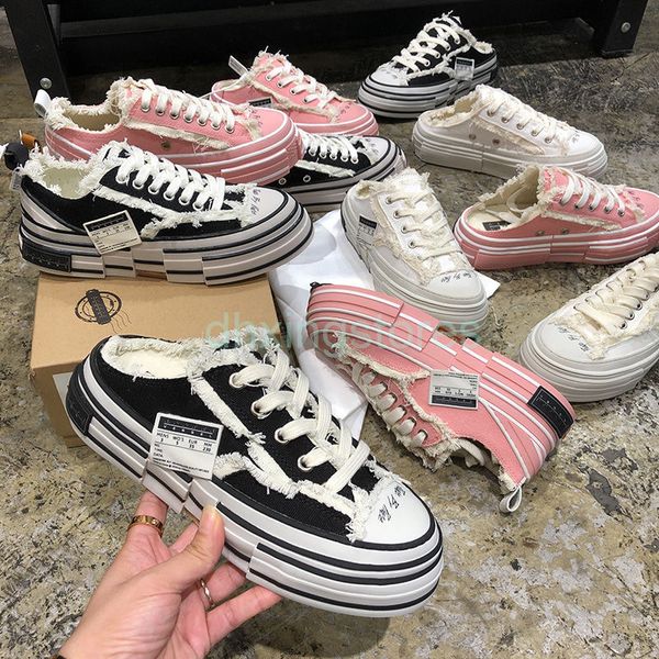 

shoes roller 2021 luxury xvessel g.o.p. lows casual shoes mens women half drag couple designer vessel tripe s piece by pieces y4kd, Black