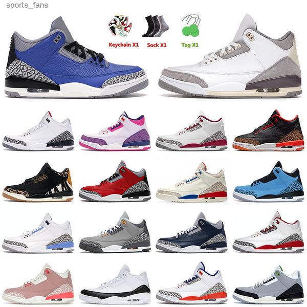 

basketball shoes trainers sneakers blue cement medium grey cardinal red animal instinct pine green rust pink 2022 jumpman 3 3s iii men women