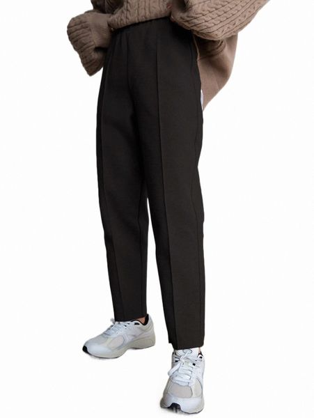 

women's pants & capris dazy high waist seam detail pants m2pj#, Black;white