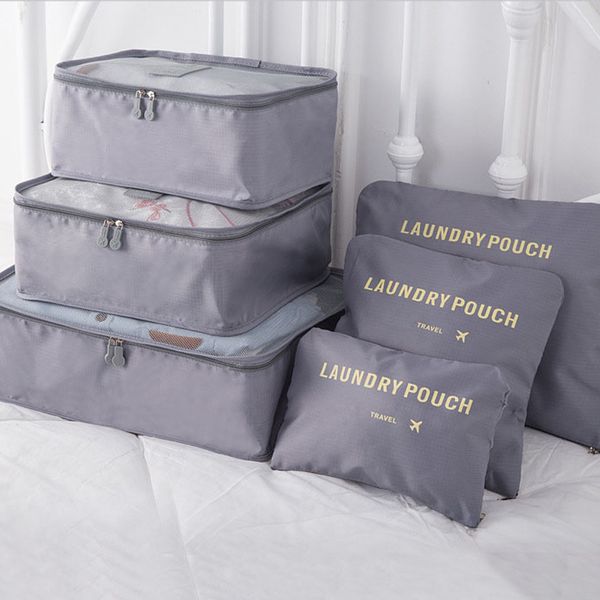 

duffel bags travel organizer storage set for clothes tidy wardrobe suitcase pouch packing cubes cube 220908