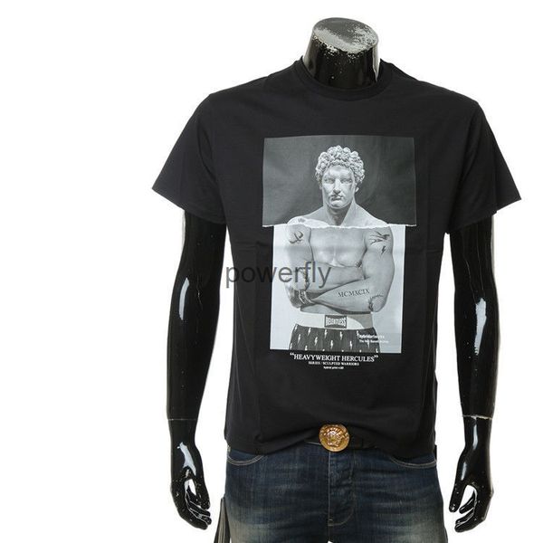 

women's t-shirt neo bennett boxer south king printed short sleeve t-shirt lovers men's and women's fashion brand, White