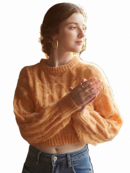 

women's sweaters knit mix drop shoulder crop sweater s0vp#, White;black