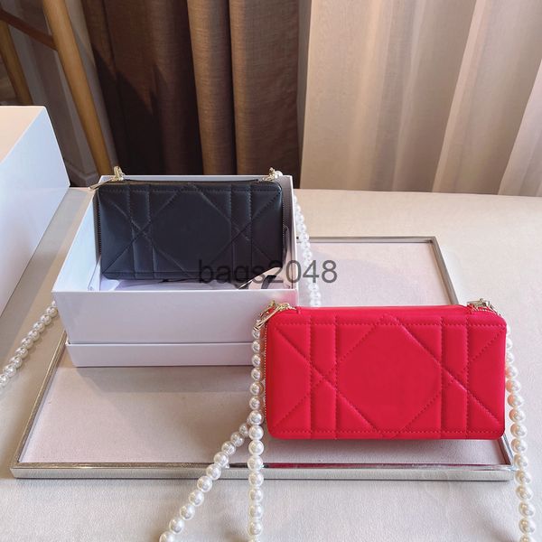 

d evening bags luxury designers bags cosmetic handbags pearl shoulder strap fashion lady women classic series wallets famous designer cross