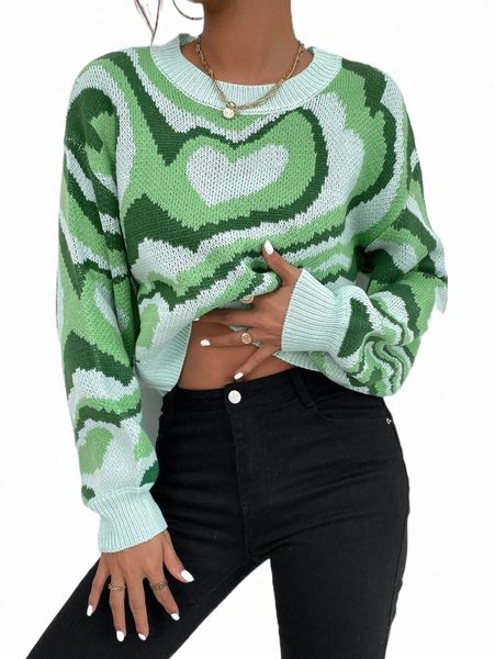 

women's sweaters colorblock drop shoulder sweater r71v#, White;black