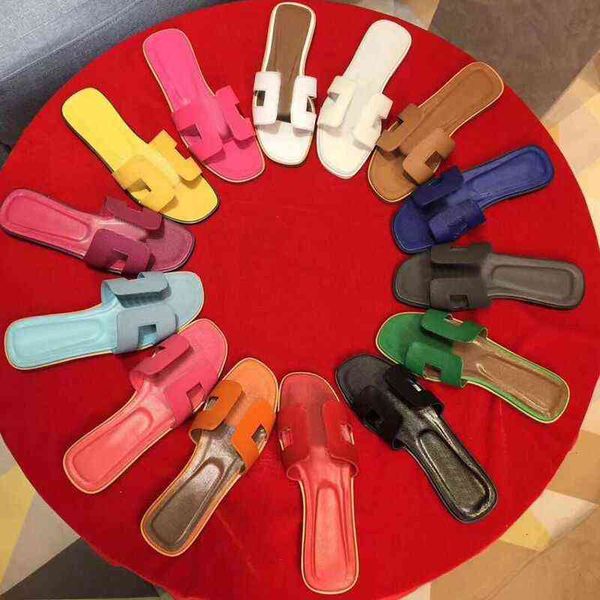 

woman slippers beach slippers classic flat summer lady cartoon big head leather el bath fashion women shoes large size 35-41-42, Black
