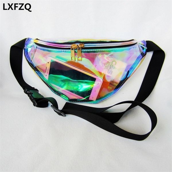 

backpacks super quality fanny pack womens handbags laser purse holographic chest waist bag women belt bag waist leg bag waist pack 220909