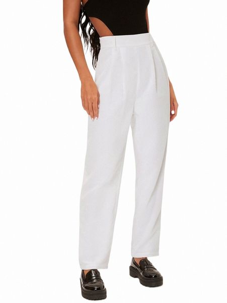 

women's pants & capris tall zipper side fold pleated cord pants k23r#, Black;white