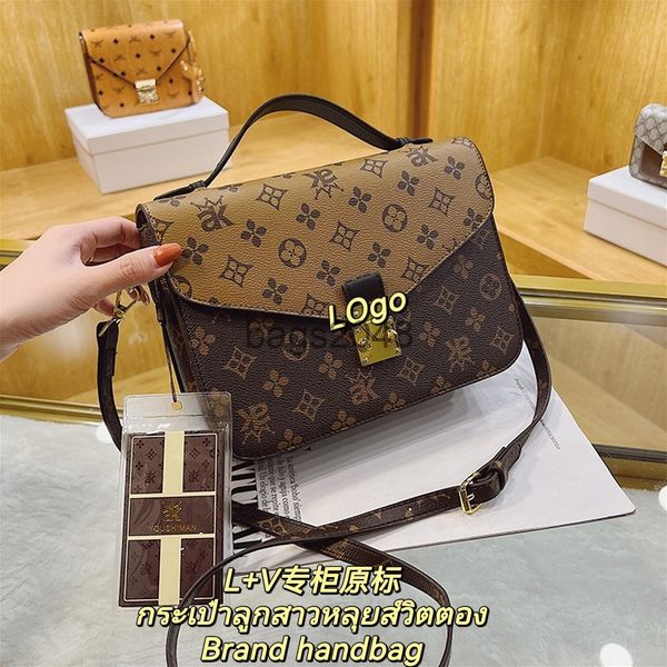 

evening bags 2022 new womens laohua postman handbag large capacity fashion versatile portable briefcasemessenger bag