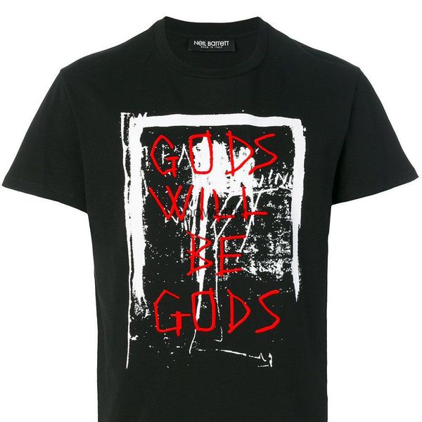 

men's t-shirts niobennett graffiti scarlet print short sleeve t-shirt for men and women lovers fashion brand, White;black