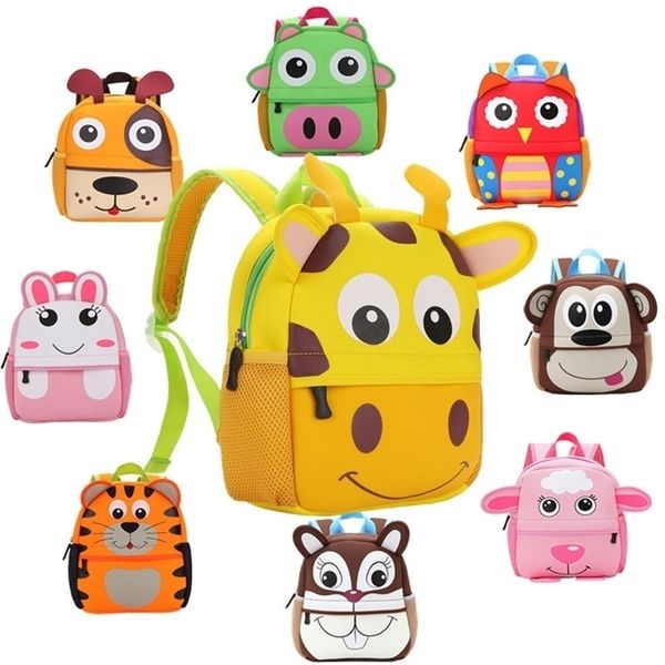 

backpacks 3d animal kids backpack infant school bags for children backpack schoolbags kindergarten girls boys school bags satchel mochila 22
