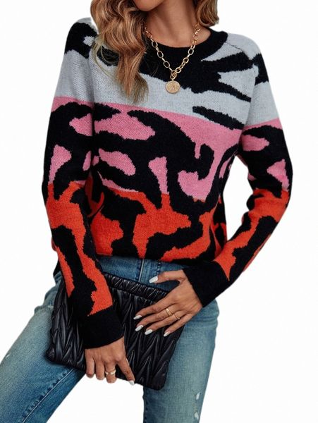 

women's sweaters colorblock raglan sleeve sweater p7bm#, White;black