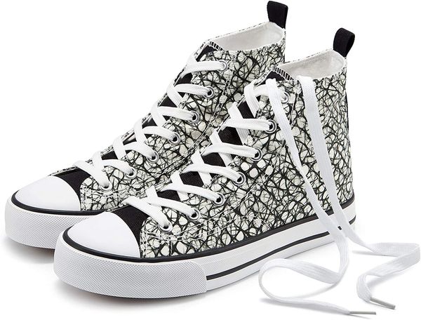 

gr.green womens high canvas sneakers classic canvas shoes casual for walking