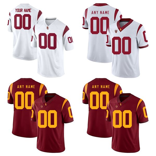 

custom ncaa college usc trojans football jerseys will rose scott voigt clyde moore kyle ford ethan rae chase locke de'jon benton sean m, Black